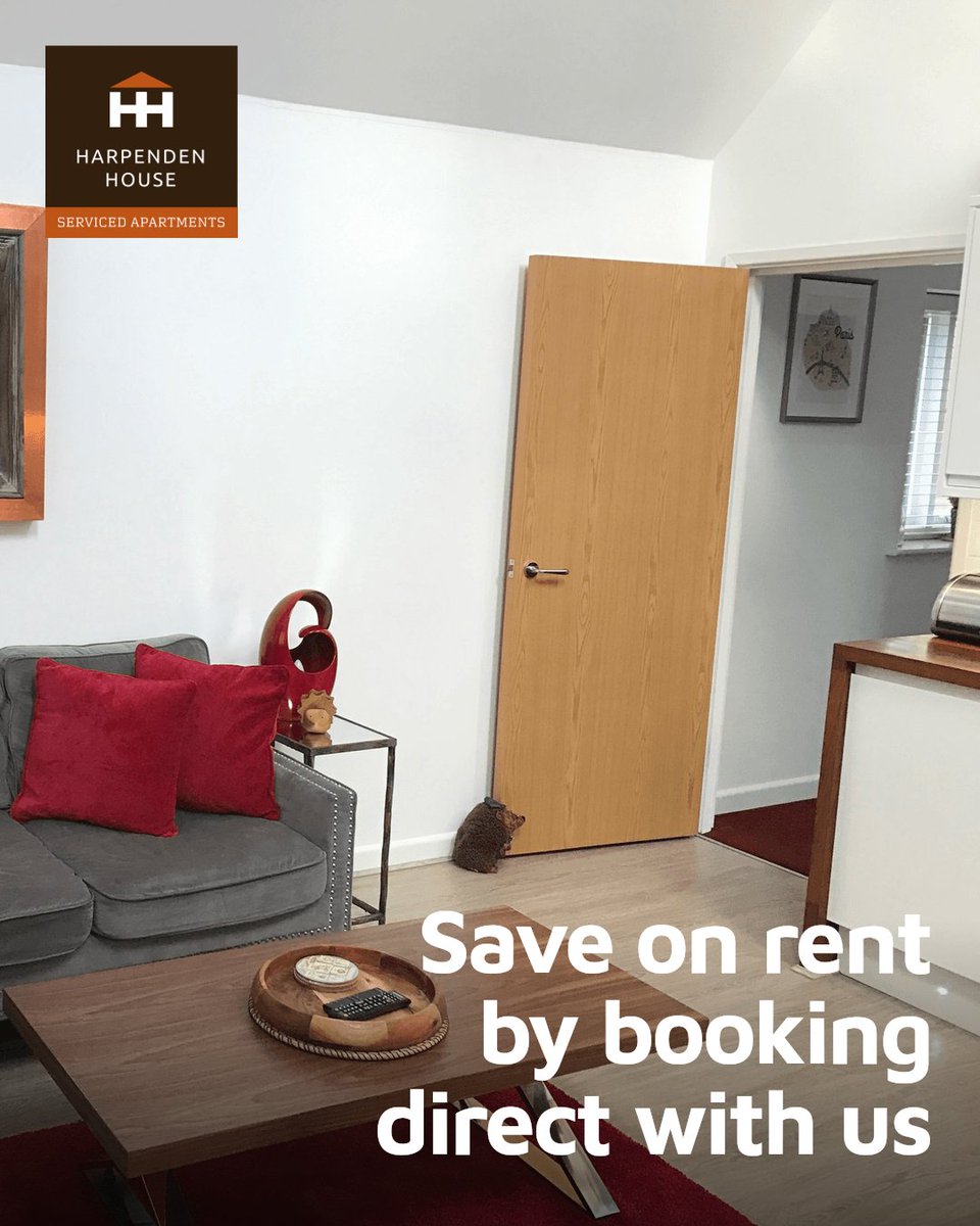 HarpendenHouseA's tweet image. Why pay agent fees? At Harpenden House, we own our apartments directly—no middleman, just savings. Comfortable, home-like stays in the heart of Harpenden. Reach out and see how much you save.

Har harpendenhouse.com #harpendenhouse #shorttermlet #accommodation #harpenden