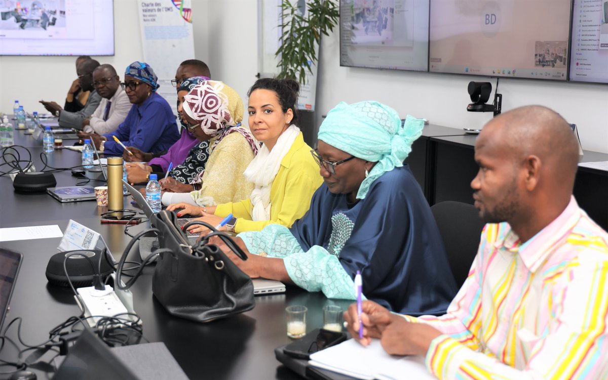 OMS_Mauritanie's tweet photo. Une dynamique de collaboration renforcée 🤝
Réunion constructive avec le Fonds mondial autour des assistances techniques #GC7 (Cycle de subvention 7), suite au protocole d’accord signé avec le Ministère de la Santé.
Alignement des priorités, coordination et engagement commun pour renforcer le système de santé.
 #SantéPourTous @MSMauritanie @OMS_Afrique @GlobalFund