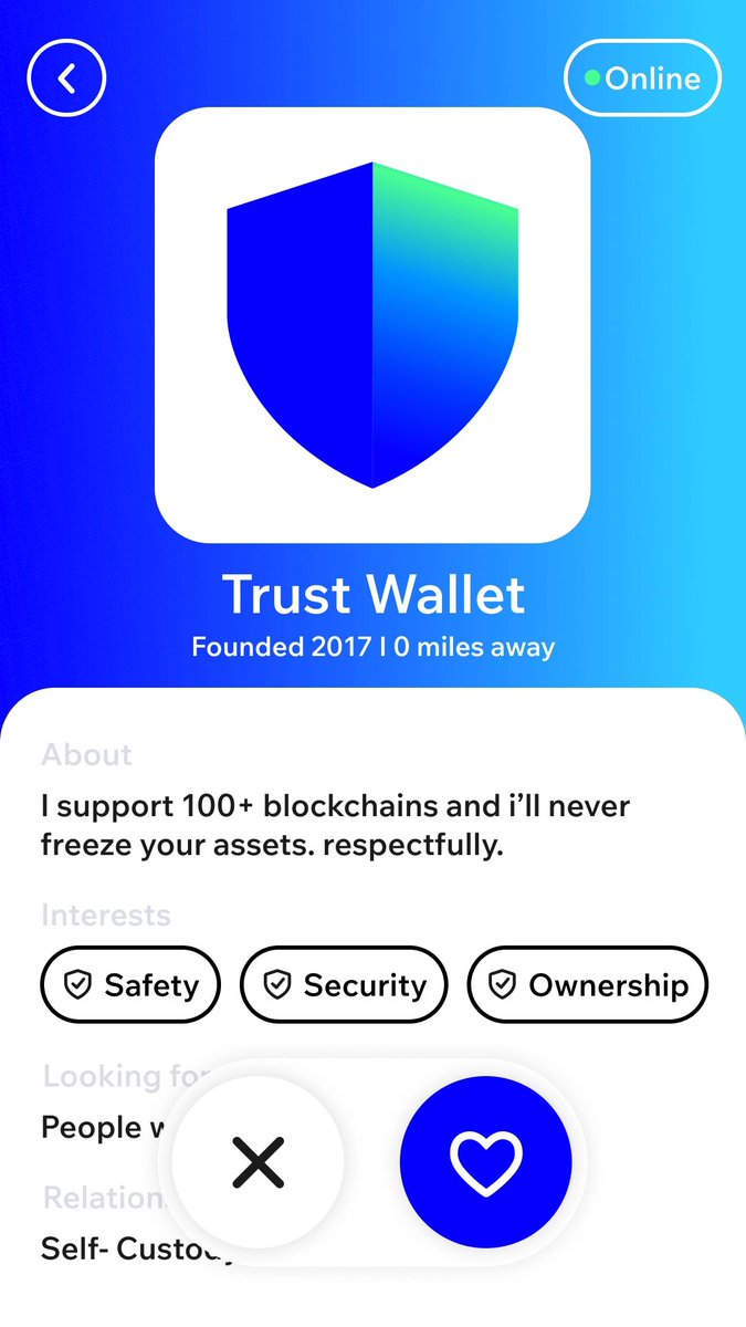 Trust Wallet tweet media