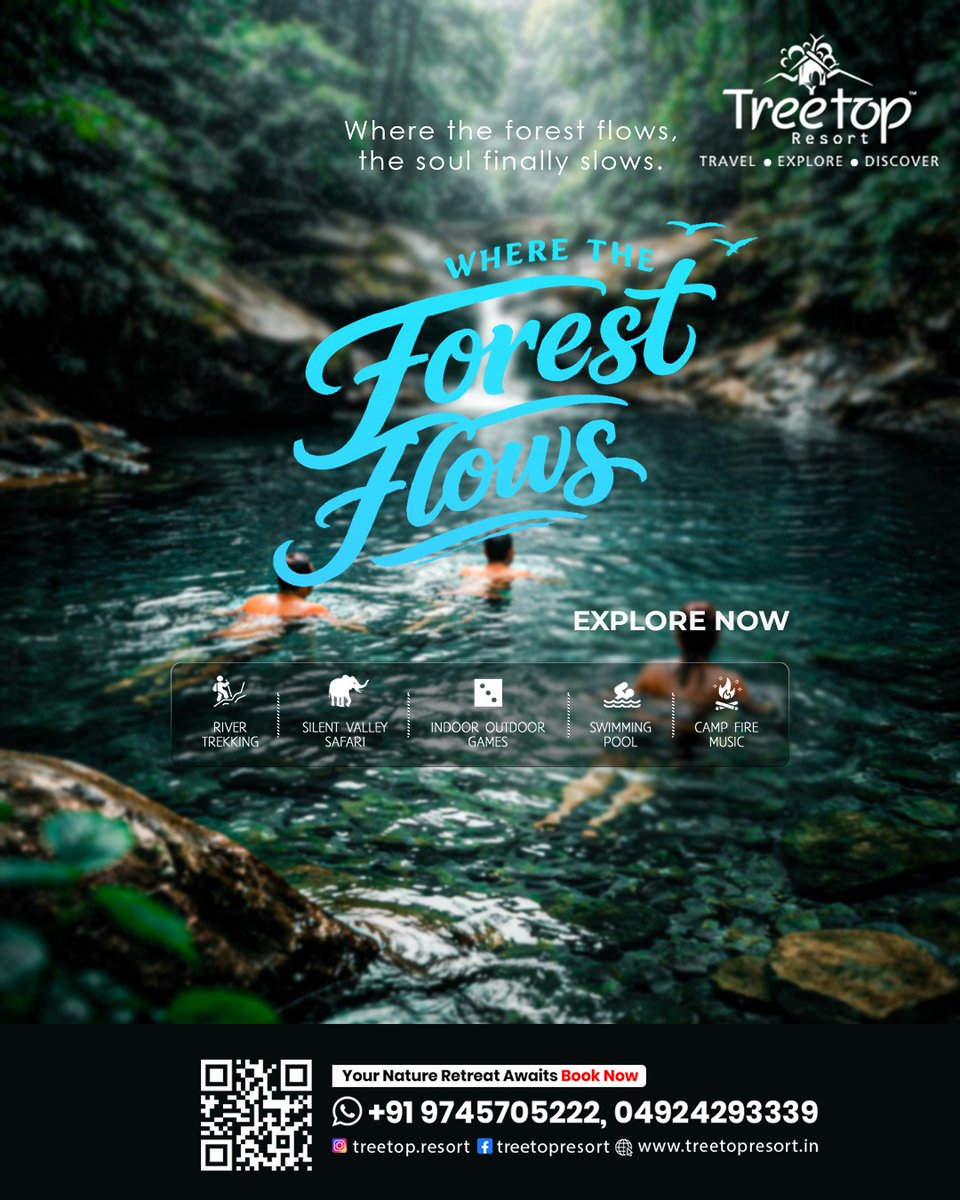 TreeTop_Resort's tweet image. Good times + great views + flowing rivers = perfect memories 🌊✨
Tag your travel crew!
Hashtags:
#TravelWithFriends #GroupTrip #MemoriesForever #CampfireNights #ResortVibes #NatureEscape #ChillScenes #TravelTogether #FunTimes #WeekendPlans #NatureLife #TripGoals
