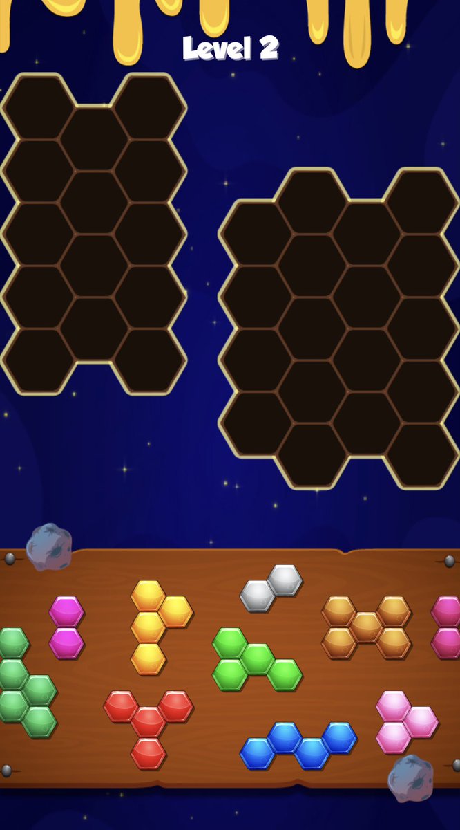 AlienHexa_app's tweet image. Not gonna lie… this level made people quit  

Should I make it easier or worse? 😈  
#gamedev #indiegame #mobileapp