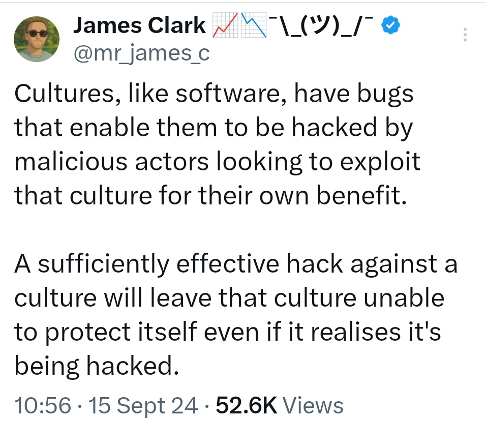 James Clark 📈📉¯\_(ツ)_/¯ tweet media