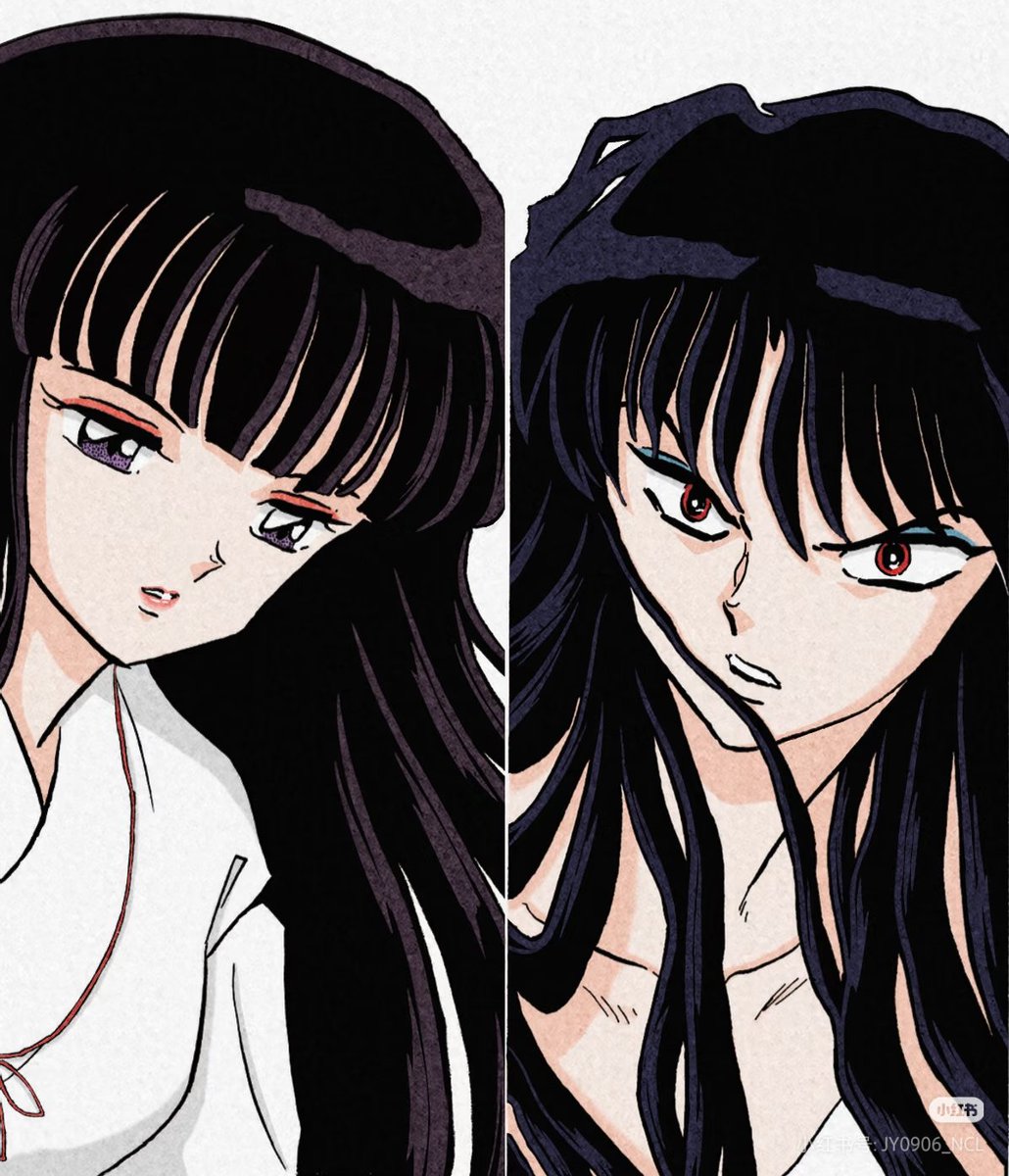 When you stand on earth, you see flowers, grass, running animals, and lovely children.
When you sink into the abyss, you only glimpse the sun and moon through narrow earth cracks.

I like this analysis, yet I am only able to send a short part at present.
#kikyo #inuyasha #Naraku