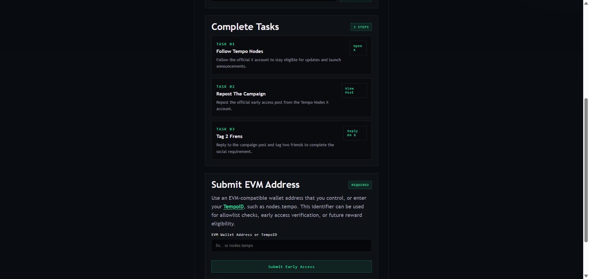 Tempo Nodes tweet media