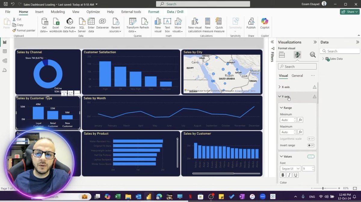 Talal1's tweet photo. أي أحد يستصعب الـPower Bi 📊 .. ابيك بس تشوف المقطعين اللي هنا :

الجزء الأول 
https://t.co/ooPcyWtejc

الجزء الثاني
https://t.co/6Ddzn6XlS7 https://t.co/exsRQWXebI