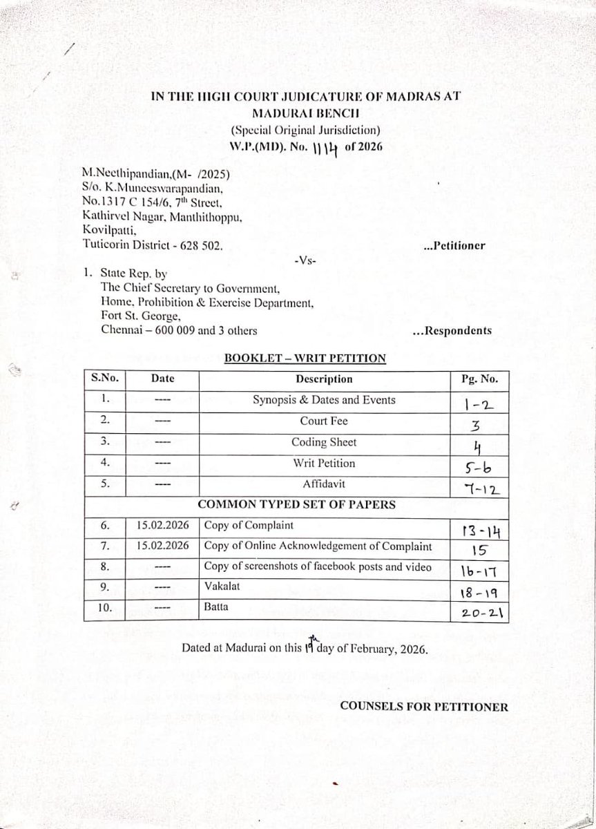 A.Kumaraguru BJP tweet media