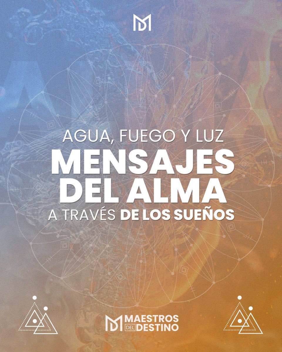 alfonsoleon10's tweet image. Los sueños son portales donde el alma se expresa con símbolos. El agua habla de emociones profundas, el fuego revela transformación y la luz anuncia guía espiritual. Cuando despiertes, pregúntate: ¿qué mensaje quiso mostrarme el universo esta noche? 🌊🔥✨ #Sueños #Astrología