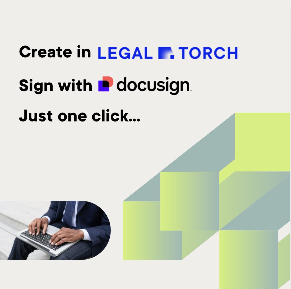 VAIOT_LTD's tweet image. 🖋️ Document ready?

With Legal Torch, you can move to digital signing via DocuSign directly from the platform.

One workflow — from creation to signature.

👉 legaltorch.pl | legaltorch.mt

#LegalTech #DocuSign #LegalTorch