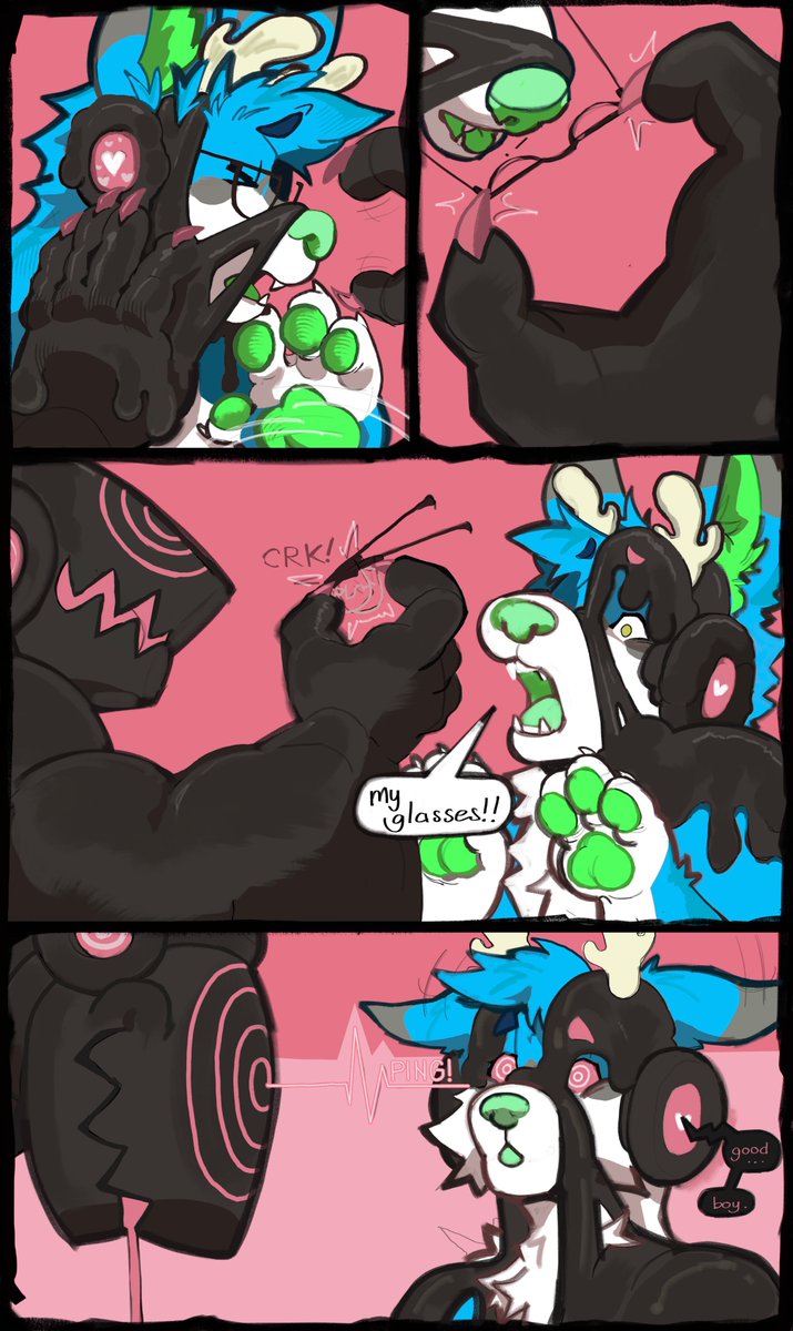 dantezinfurno's tweet photo. goo protogen drone is hungry for @Dogfish111111 [COMIC] https://t.co/N9zAH6eS3J