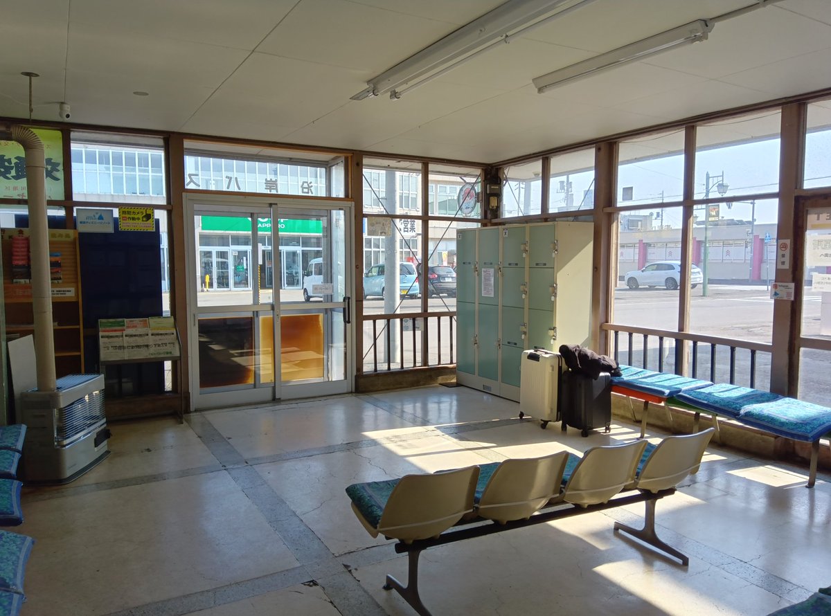 沿岸バス@JR留萌線 お疲れさまでした tweet media