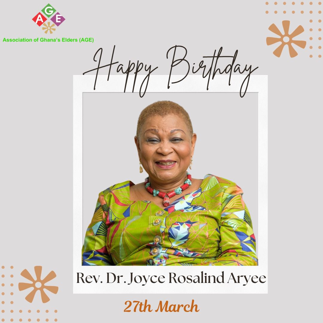 AGE_Elders's tweet photo. The Association of Ghana’s Elders warmly celebrates our cherished member, Rev. Dr. Joyce Aryee, on her 80th birthday.

We wish you a joyful celebration, filled with good health, peace, and continued impact. Your life remains an inspiration to us all.

Happy 80th Birthday!🎂 https://t.co/EEOgcAnI6H