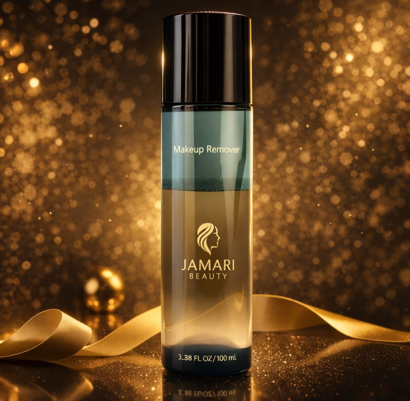 jamaribeauty's tweet image. ✨ Effortlessly remove your makeup in luxury with JAMARI BEAUTY Makeup Remover. Gentle, effective, and beautifully designed to elevate your skincare routine. 🖤👑

#JAMARIBEAUTY #MakeupRemover #LuxuryBeauty #CrueltyFree #VeganBeauty #SkincareEssentials #BeautyRoutine #GlowInStyle