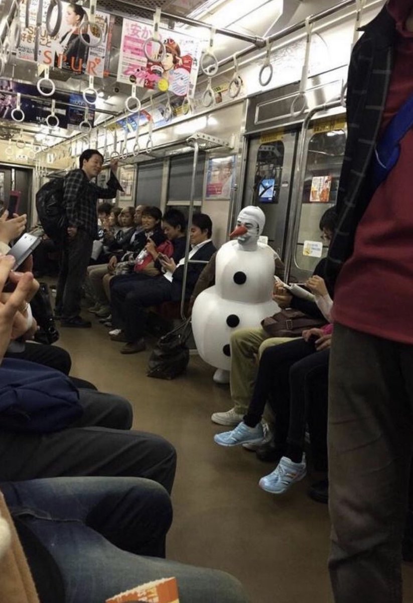 Me in someone’s reserved seat