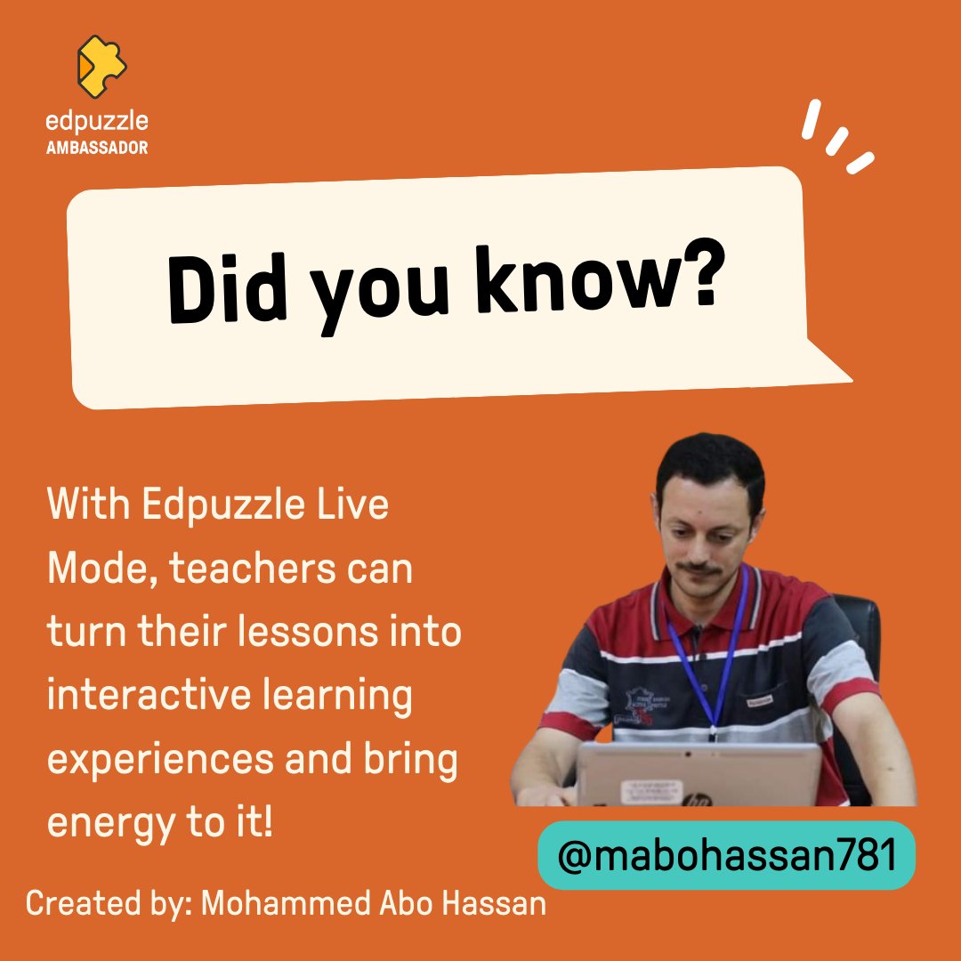 Mohammed Abo Hassan ✈️#ISTELive23 tweet media