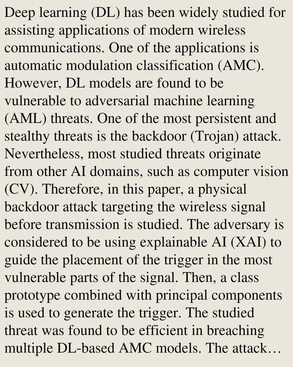 Cryptography and Security arXiv tweet media