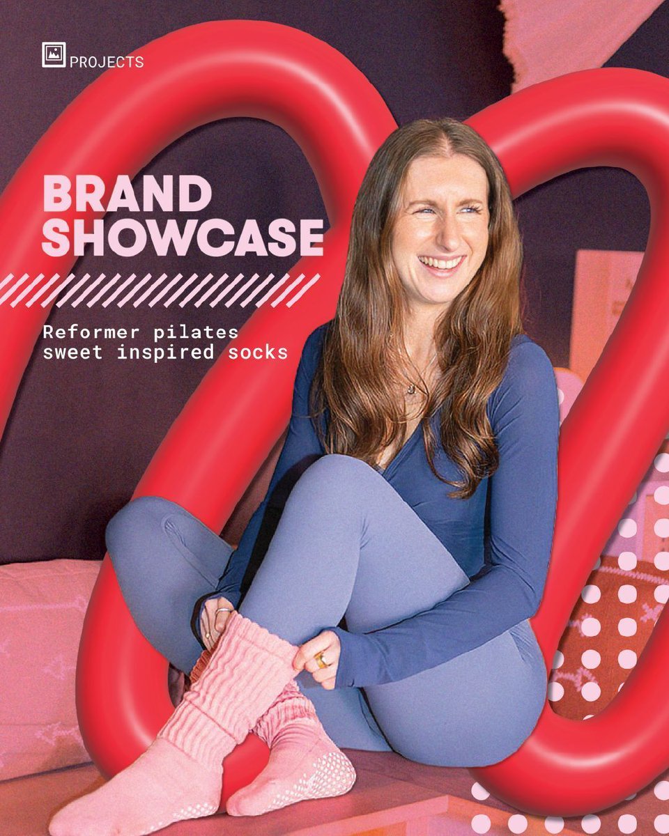 kyakstudio's tweet image. We recently completed a lovely branding project for @gummisocks. Sweet socks with a big bite! 🍬🧘🏻‍♀️

#teamKYAK #designstudio #design #branding #marketing #wellness #fitness #pilates