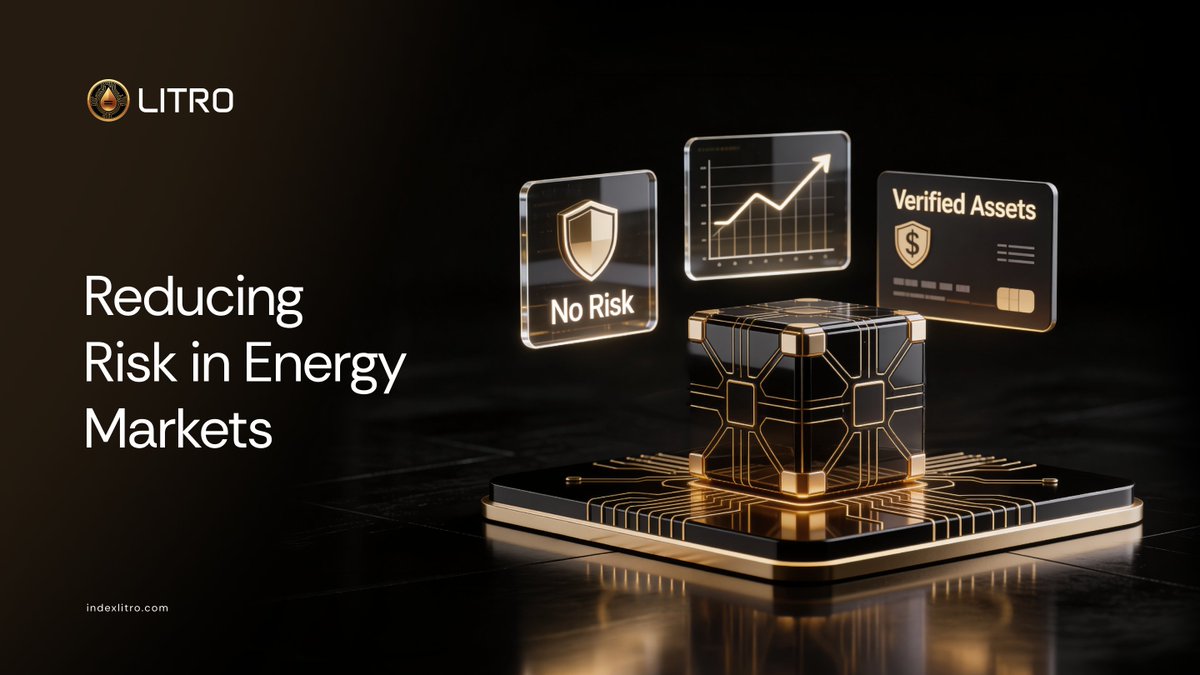 Counterparty risk has led to billion-dollar losses in traditional energy markets.

Through onchain energy trading, those risks can be reduced, ensuring safer and more transparent transactions.

That's why at Index Litro we are leveraging blockchain technology.

To eliminate