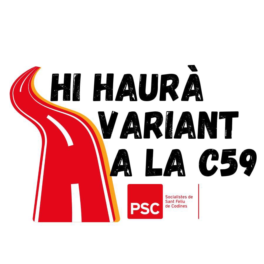 PSC_SFC's tweet photo. Després d'anys de promeses, serà el Govern del president @salvadorilla qui farà la Variant.

Aquesta tarda ho explicarà ell mateix a Sant Feliu de Codines. 

Vam dir que hi hauria variiant i #hihauràvariant https://t.co/3WEj8POQZc