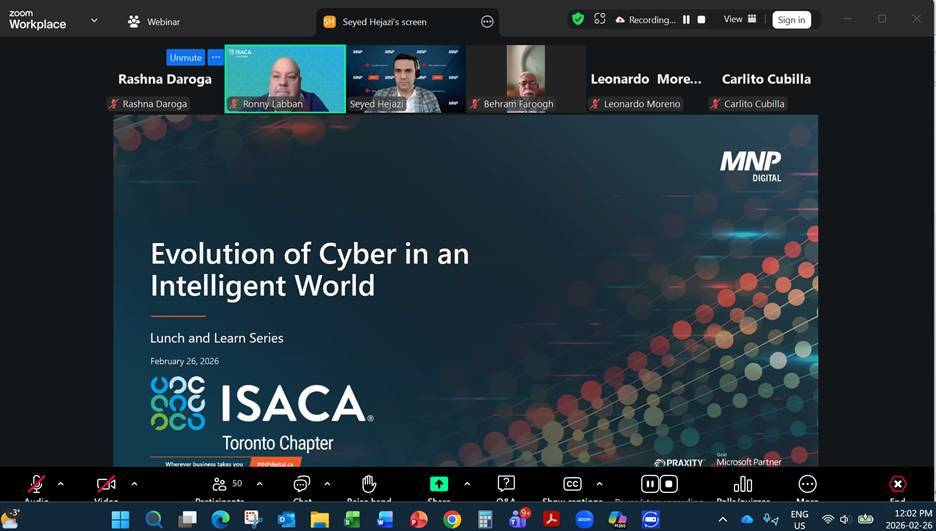 ISACA Toronto tweet media