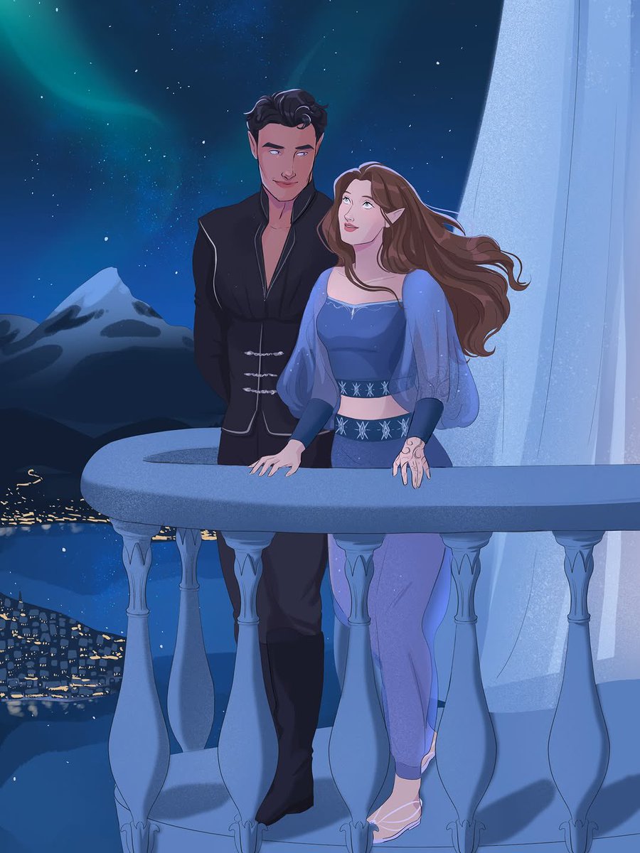 “Where are we going?” 

Rhys’s smile widened into a grin. “To Velaris—the City of Starlight.”

✧ clauins_