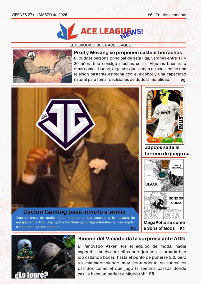 ACE League tweet media