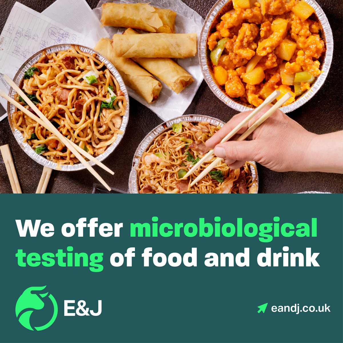 We provide food and drink sample testing to monitor compliance with food hygiene and safety legislation. 

Find out more: eandj.co.uk/food-sample-te…

#MicrobiologicalTesting #FoodSampleTesting