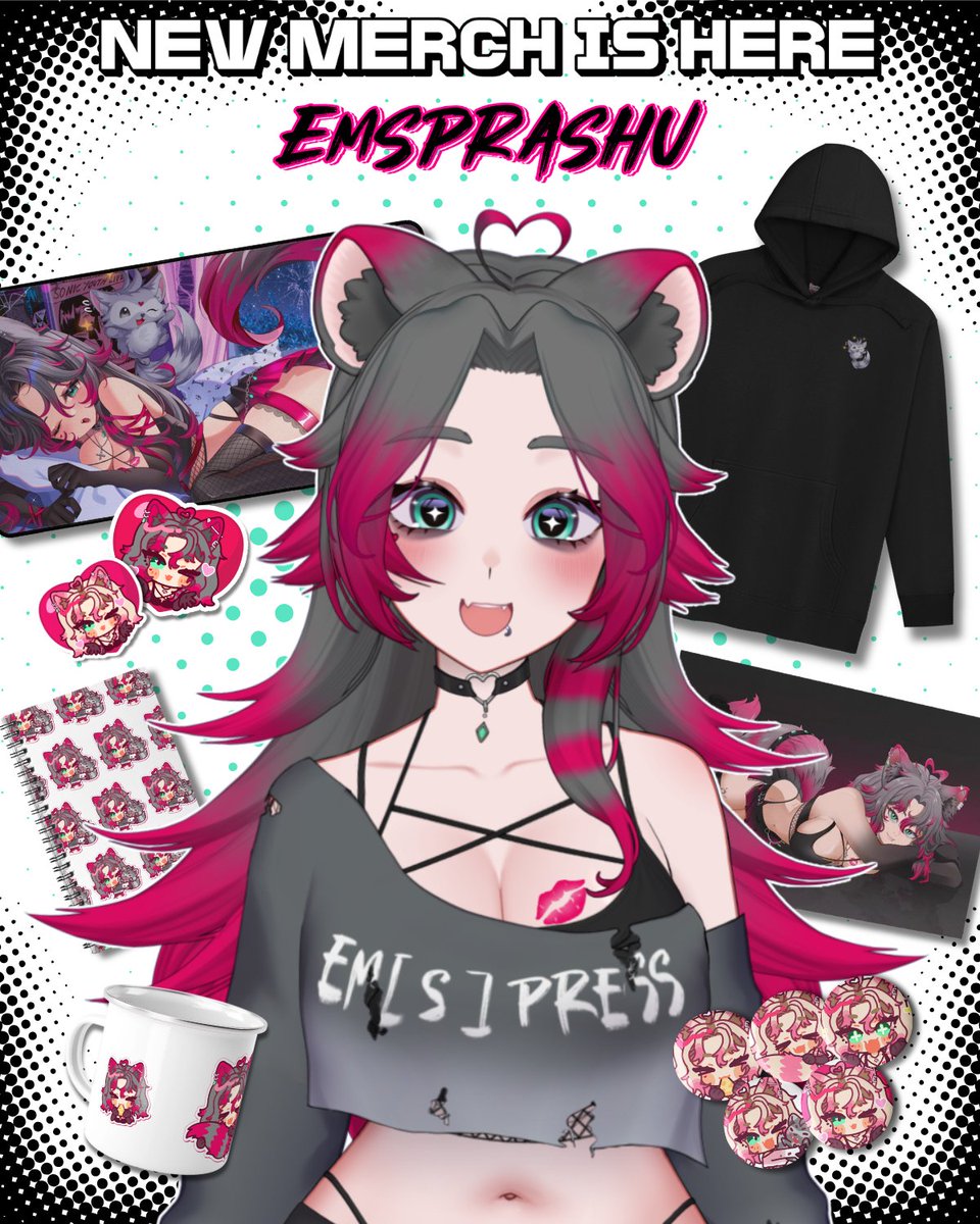 EmSprashu | Emo Raccgirl🦝💋 tweet media