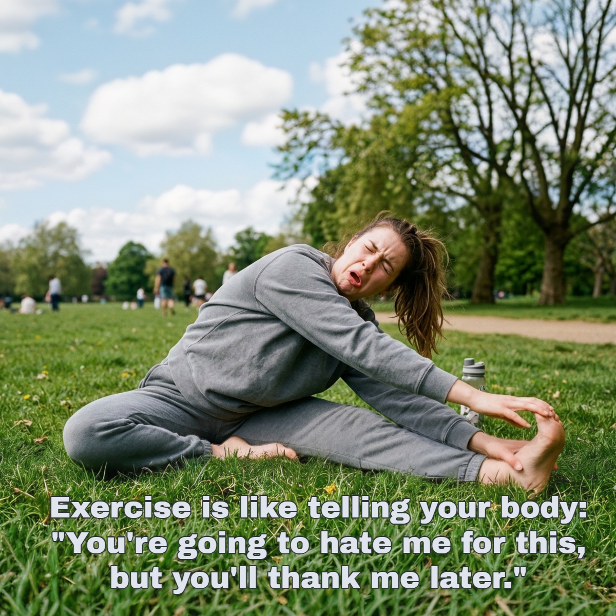 FCA_Endurance's tweet photo. What is exercise telling your body?

#exercise #exercisetime #fitness #training #FCAFam https://t.co/ZniG550xdj