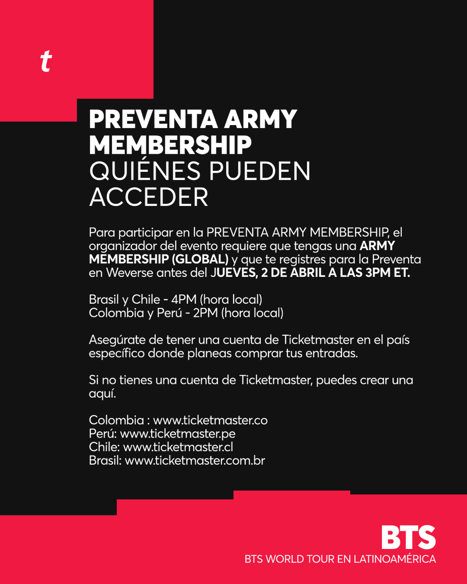 Ticketmaster Chile tweet media