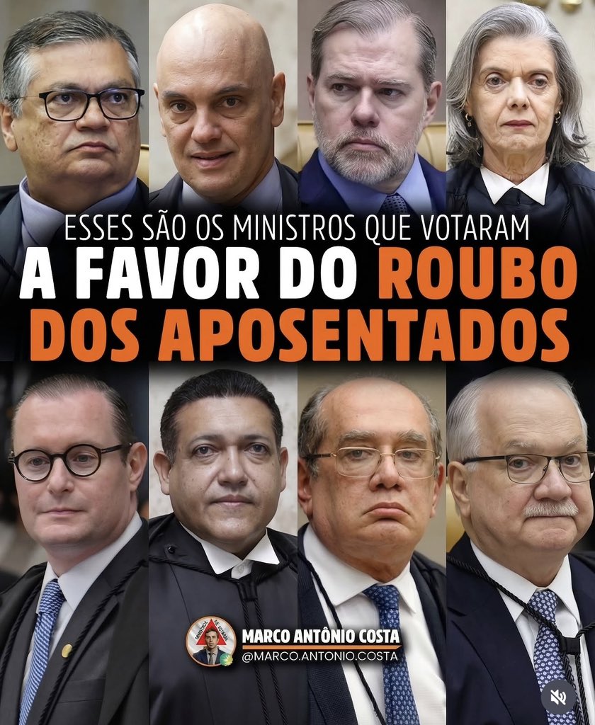 Inimigos do povo brasileiro!