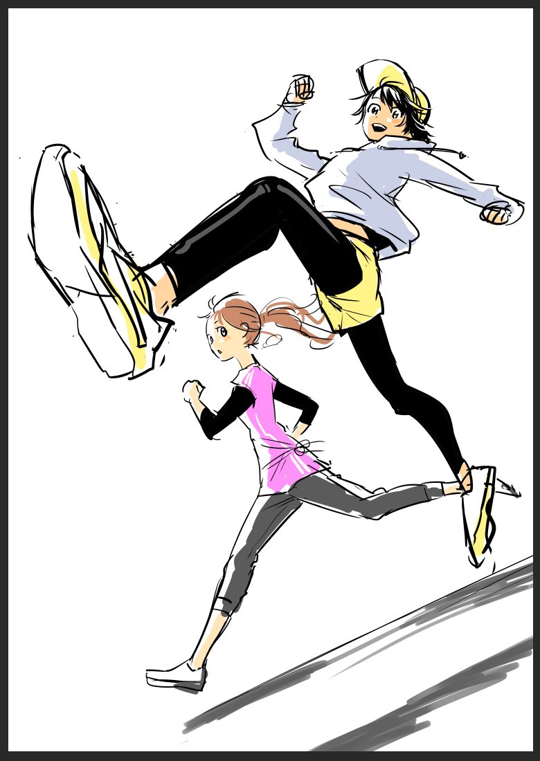「ややのとニコのラフたち② #漫画ポールスター」|NONのイラスト