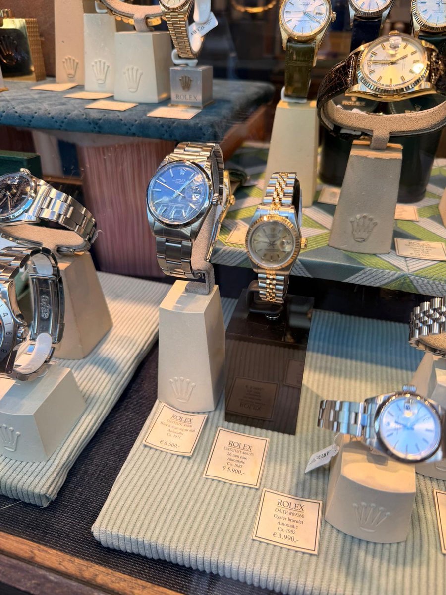 Amsterdam has me glowing and wanting to add to my Rolex collection ✨🫦😈