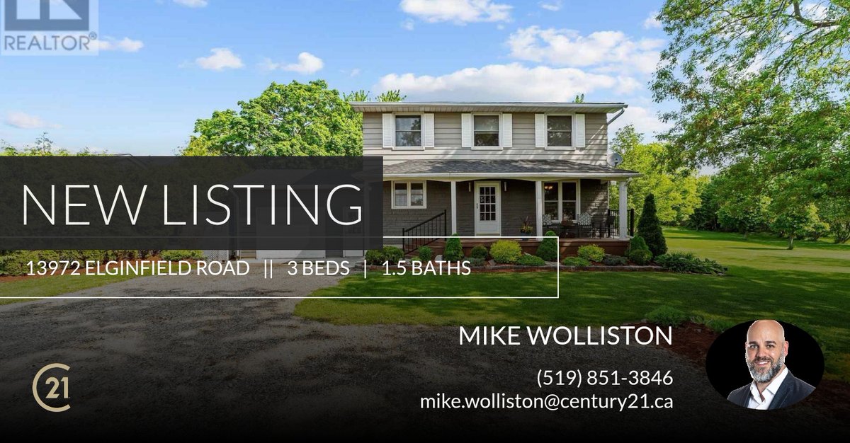 wolly76's tweet photo. 📍 New Listing 📍 Take a look at this fantastic new property that just hit the market located at 13972 Elginfield Road in Lucan Biddulph. Reach out here or at (519) 851-3846 for more information https://t.co/xh1S2CwIff https://t.co/OnrAnAwcaj