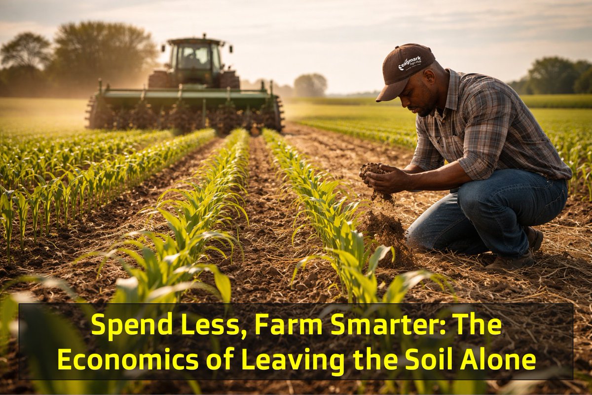 Every tractor pass burns fuel, wears equipment, and cuts into your margins. No-till farming can reduce fuel use by 65% and slash maintenance costs. The math is hard to argue with. Read the breakdown eagmark.net/go/xWnzp6