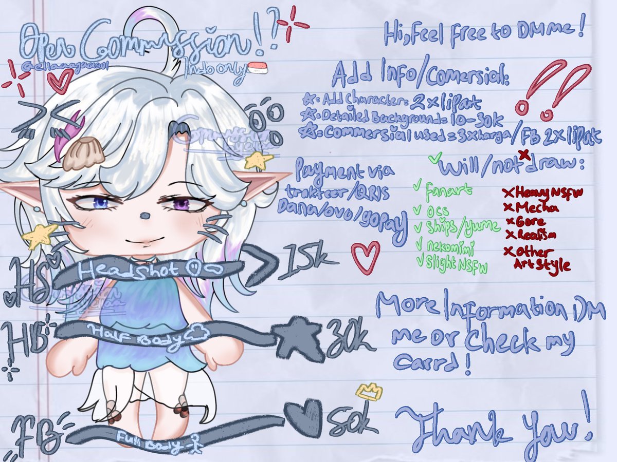 Ellaaajhh'🎨 Comms Open!! tweet media