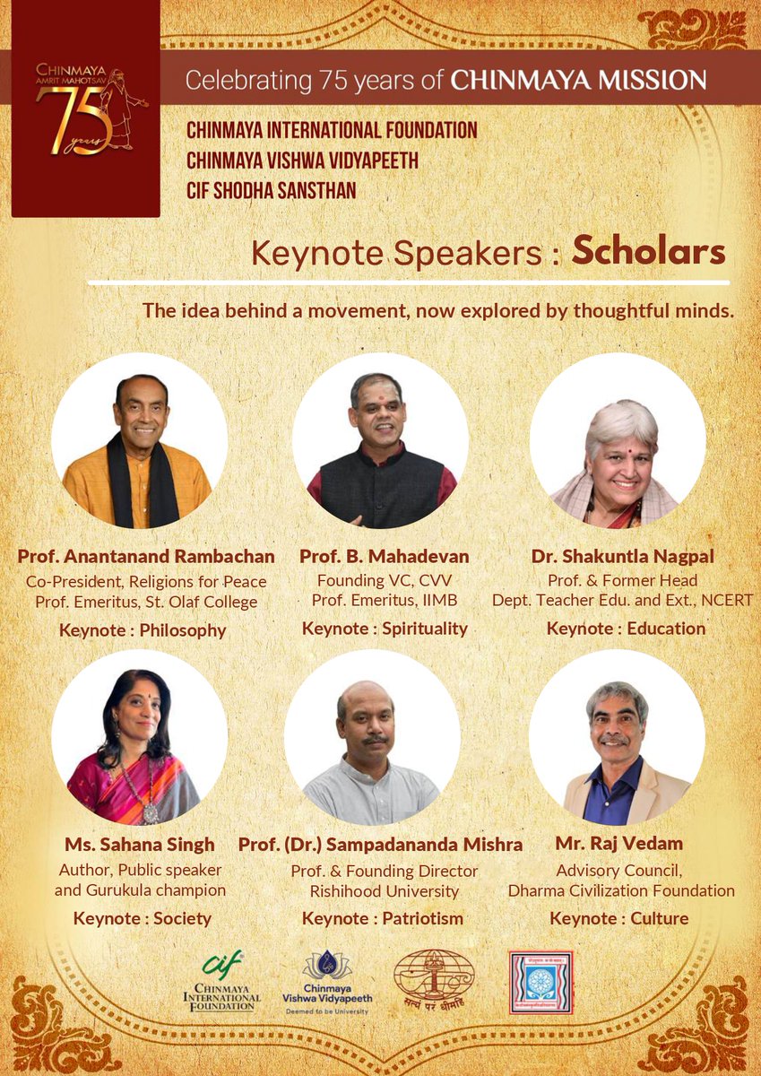 Chinmaya International Foundation tweet media