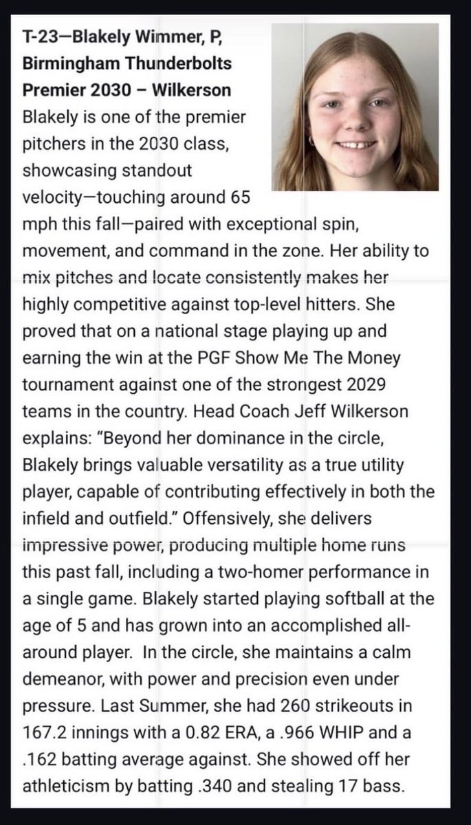 Blakely Wimmer 2030 tweet media