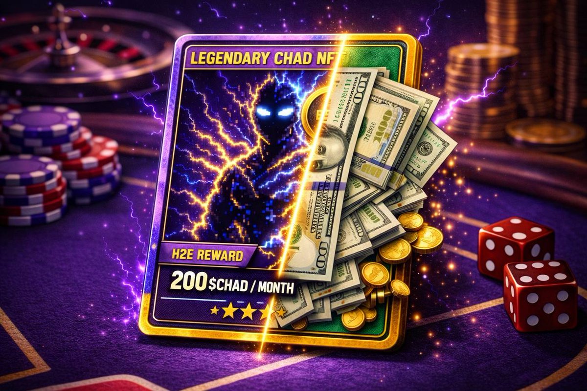 BESC_CHAD's tweet photo. INTRODUCING: H2E REWARDS SYSTEM ⚡

CHAD NFTs aren’t just collectibles…
They pay you to hold on.

Here’s how the Hold-to-Earn (H2E) system works:

💠 Common → 50 $CHAD / month
🔷 Rare → 100 $CHAD / month
🟣 Epic → 150 $CHAD / month
👑 Legendary → 200 $CHAD / month

@BESCLLC https://t.co/JBd8FzMH7f