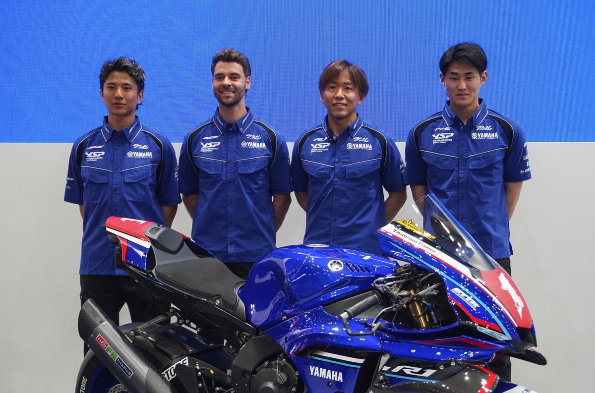 responsejp's tweet image. V4マシン日本初公開、中須賀選手の引退発表も…ヤマハ、2026年のレース参戦体制を発表
response.jp/article/2026/0…

#バイク #新型車 #ヤマハ #東京モーターサイクルショー #MotoGP