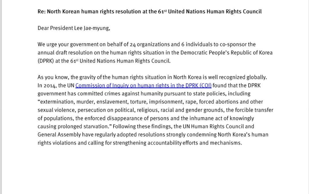 APPG North Korea tweet media