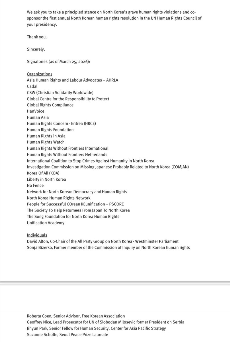 APPG North Korea tweet media