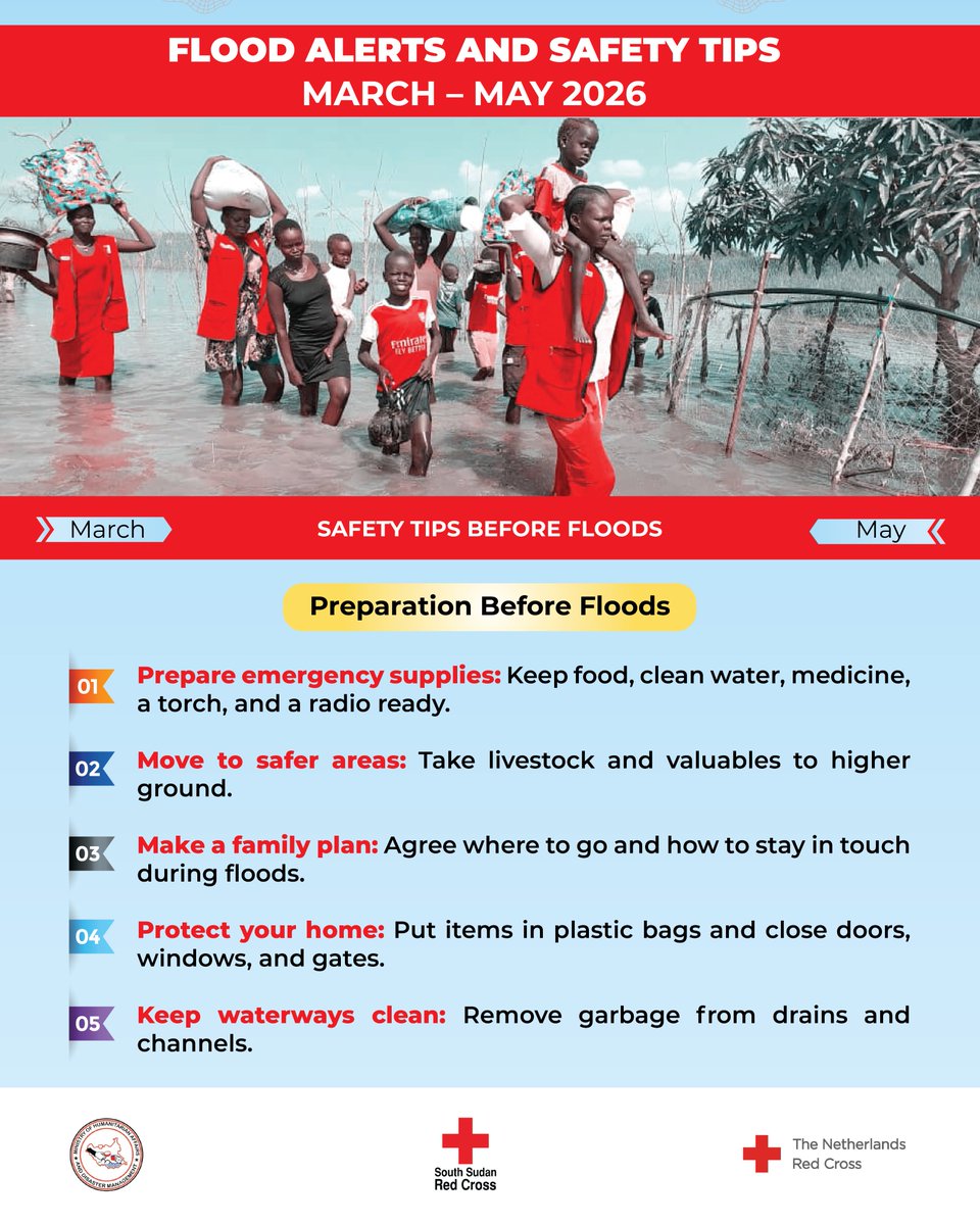 South Sudan Red Cross tweet media