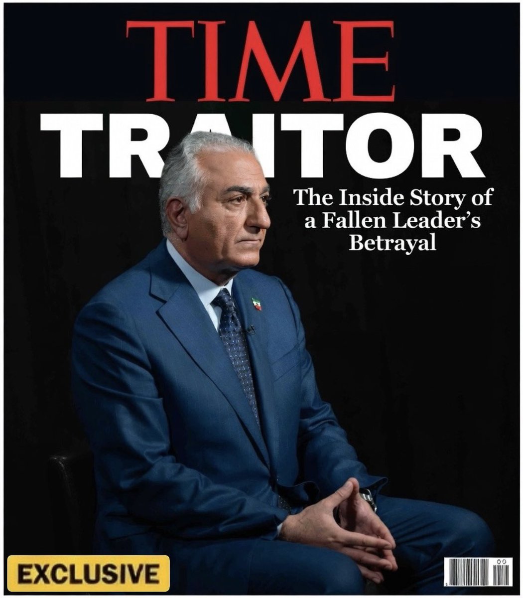 Special headline of Time Magazine.
#IranWar #WarCrime #Traitor