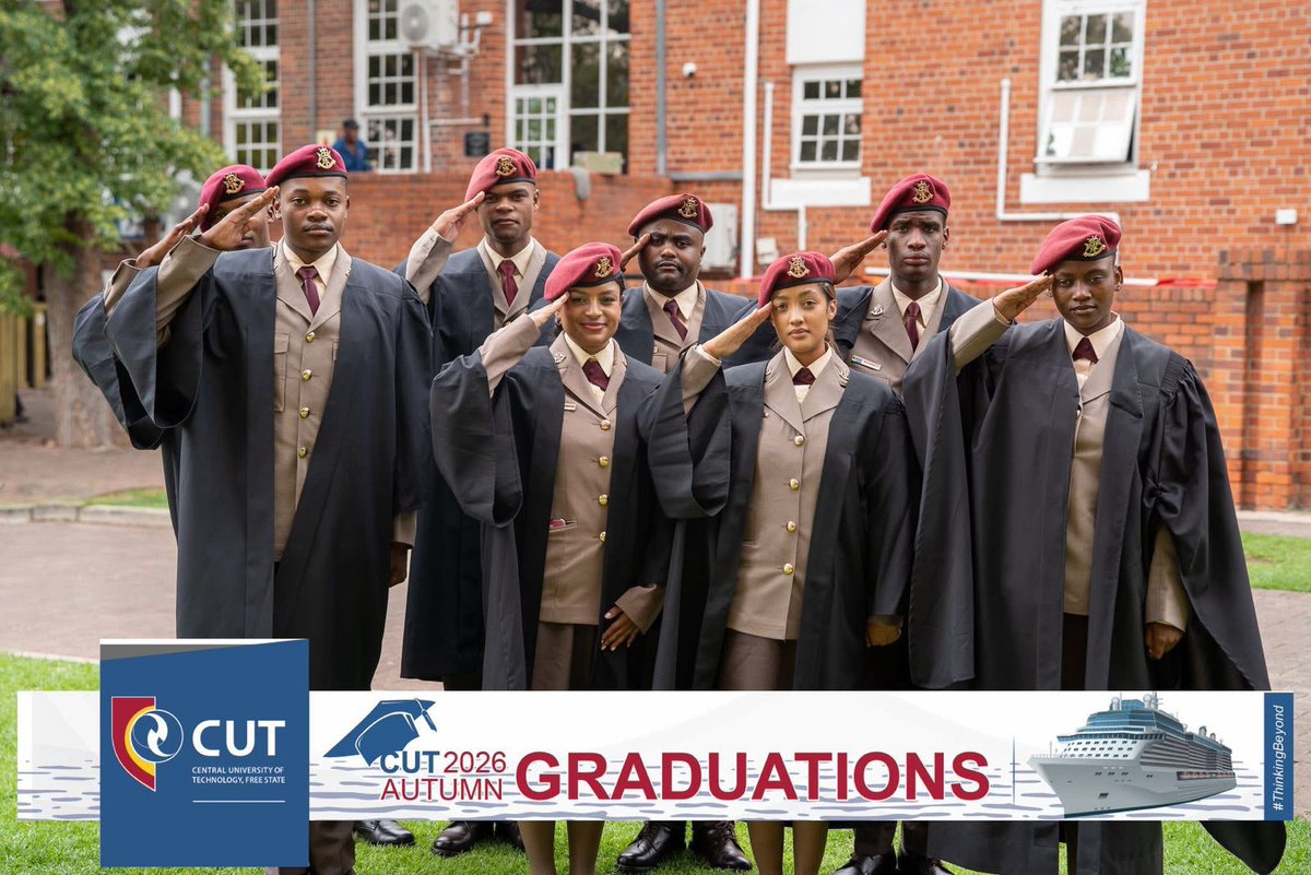 SANDF_ZA's tweet image. READ || CUT Celebrates Graduation of Nine 🇿🇦South African Military Health Services Students.

cut.ac.za/news/cut-celeb…

🇿🇦#SANDF
🇿🇦#SAMilitaryHealthService
🇿🇦#TowardsMilitaryHealthExcellence