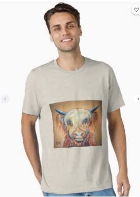 MattStarrFineA1's tweet image. This is my acrylic painting of a Highland cow as if posing for a mug shot. redbubble.com/shop/ap/113940… 

#mattstarrfineart #highlandcow #cow #cows #bull #art #painting #tshirts #tshirt #artistic #artwork #artlovers #ArtoftheDay #BuyArtOnline #ArtforSale