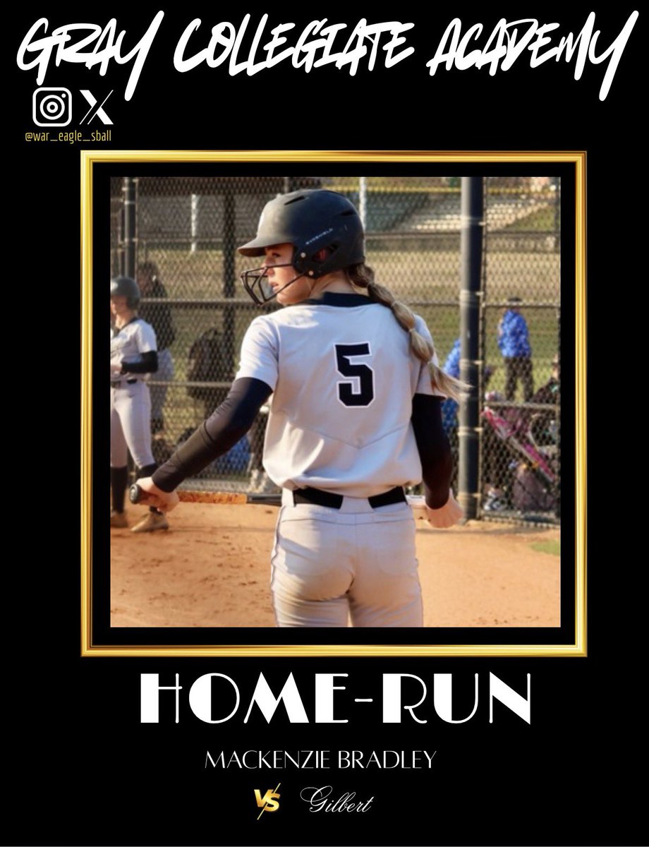 Gray Collegiate Academy Softball tweet media