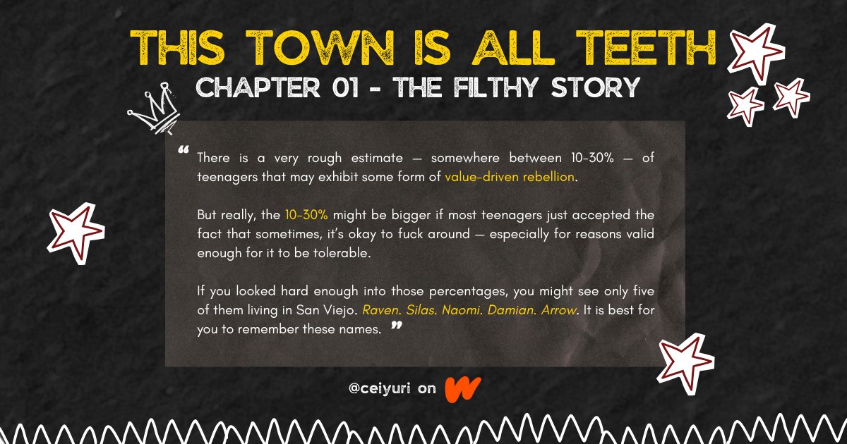 ceiyuri's tweet photo. chapter ☆01 of #thistownisallteeth is up ~

chekirawt! : https://t.co/ssujSsSqZn

#thistownisallt33th
#TTI4T https://t.co/3WSb2e7OE0