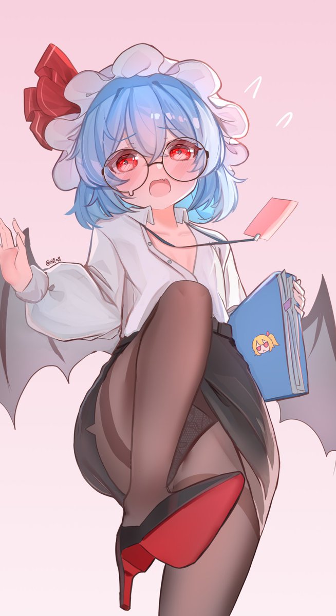 レミリア：わ、わたしに踏まれたいの？ なんだか不思議なお願いね💦
#東方