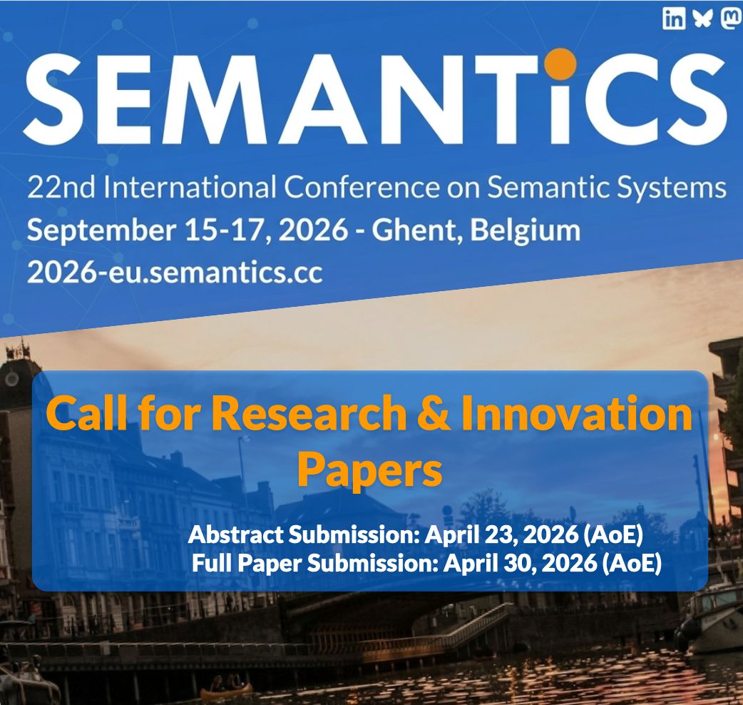 SEMANTiCS Conference tweet media