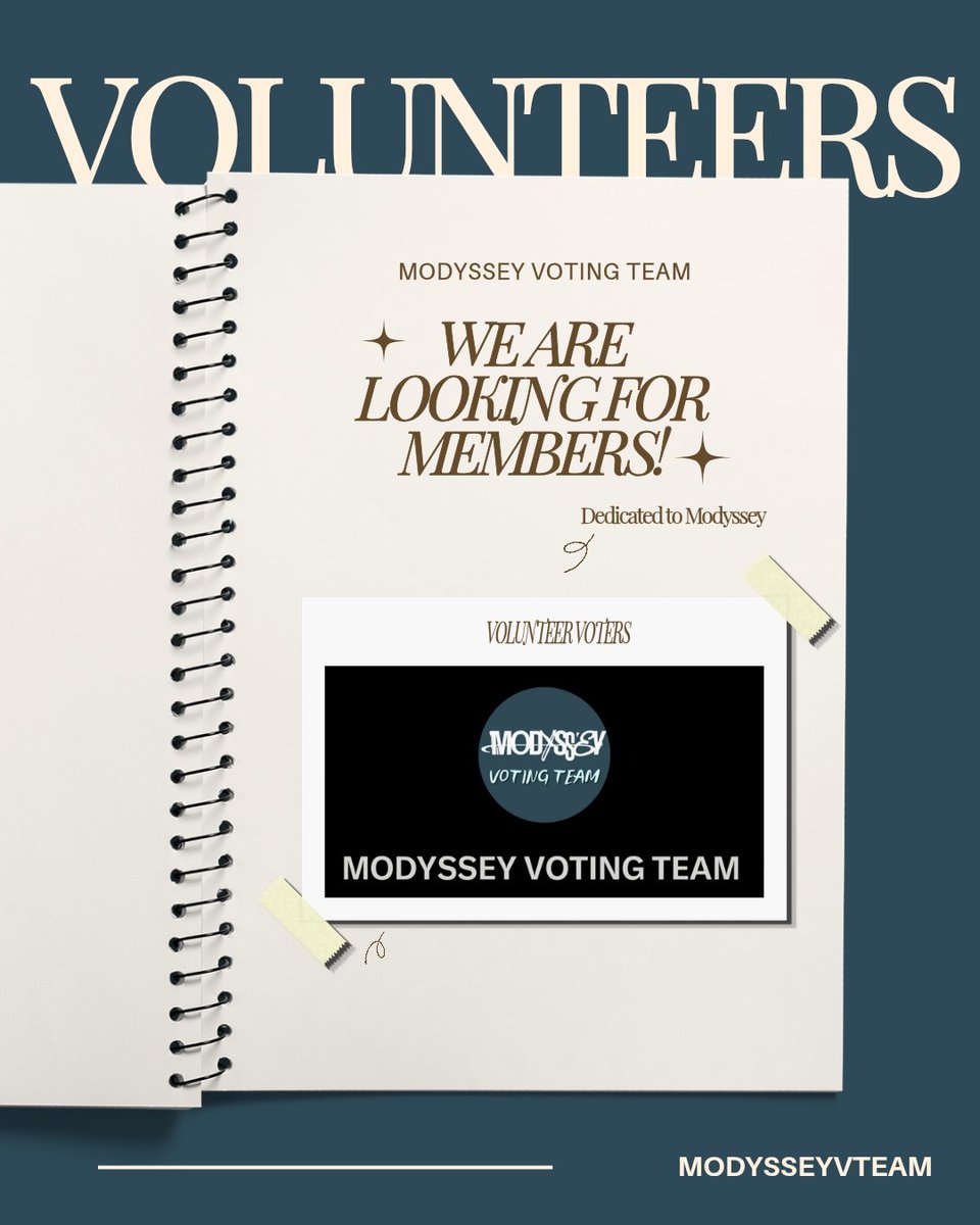 MODYSSEY VOTING TEAM tweet media